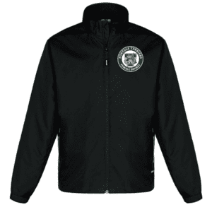 4170  Athletic Mesh Lined Track Jacket - Black