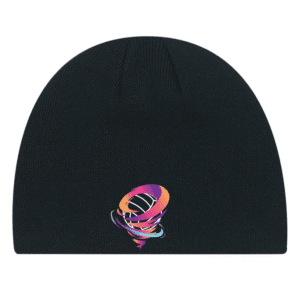 0030M Acrylic Boarder Toque - Black