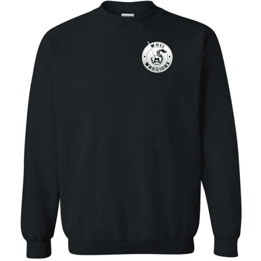 G180 Gildan Heavy Blend Fleece Crew Sweatshirt - Black