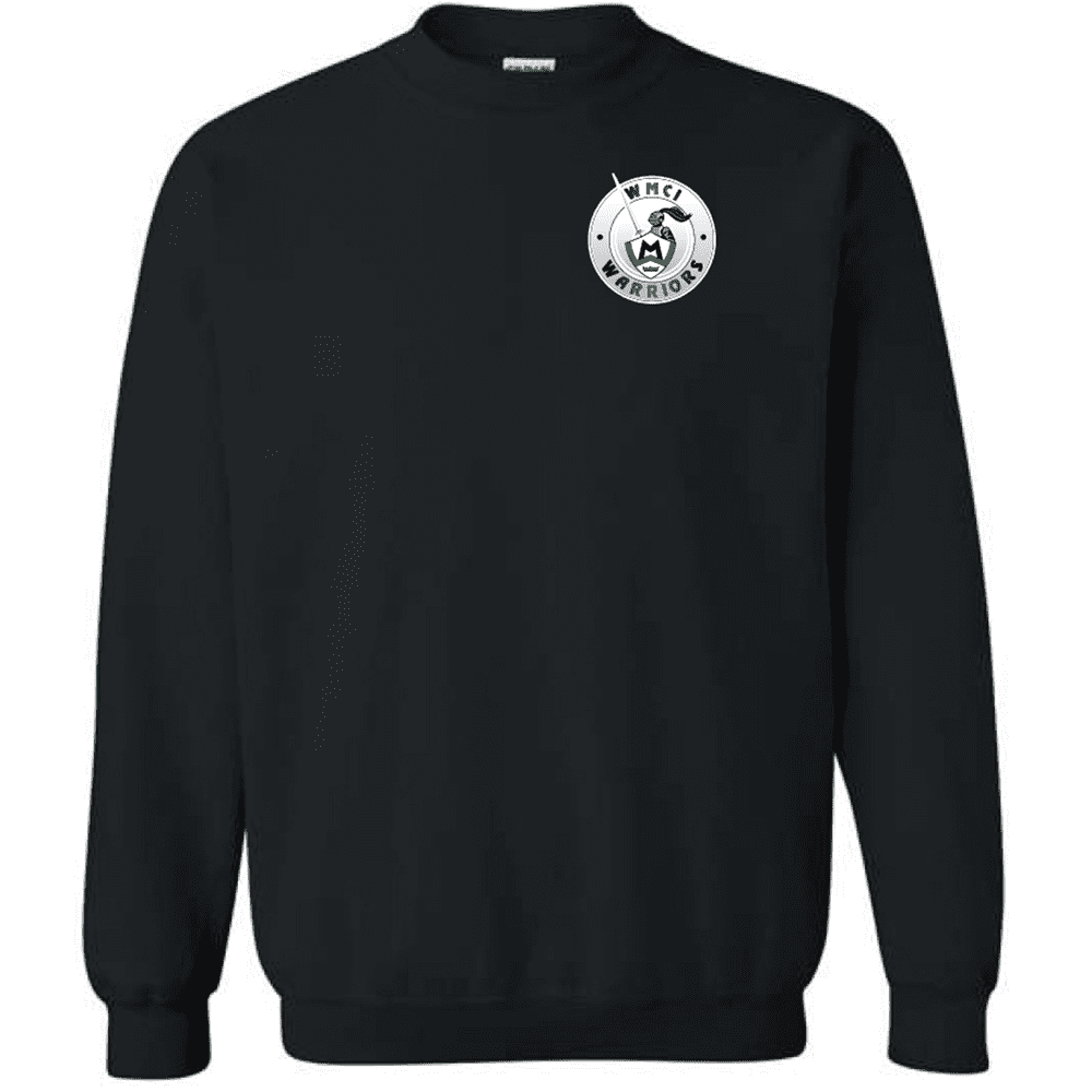 G180 Gildan Heavy Blend Fleece Crew Sweatshirt - Black