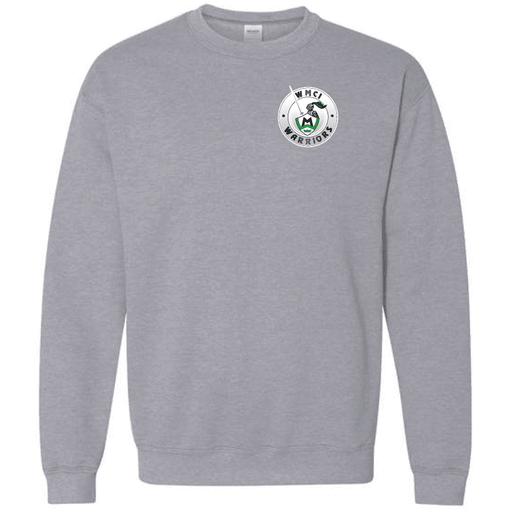 G180 Gildan Heavy Blend Fleece Crew Sweatshirt - Sport Grey