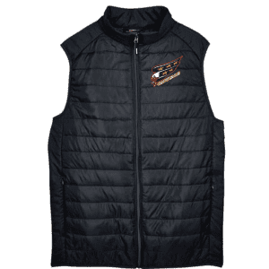 CE702 Core365 Men's Previal Packable Puffer Vest - Black