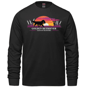 S05615 CSW 24/7 Breeze Adult Ring Spun Combed Cotton Crewneck Long Sleeve Shirt - Black