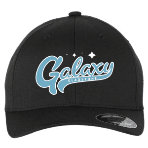 6277 Flexfit Cotton Blend 6 Panel Cap - Black