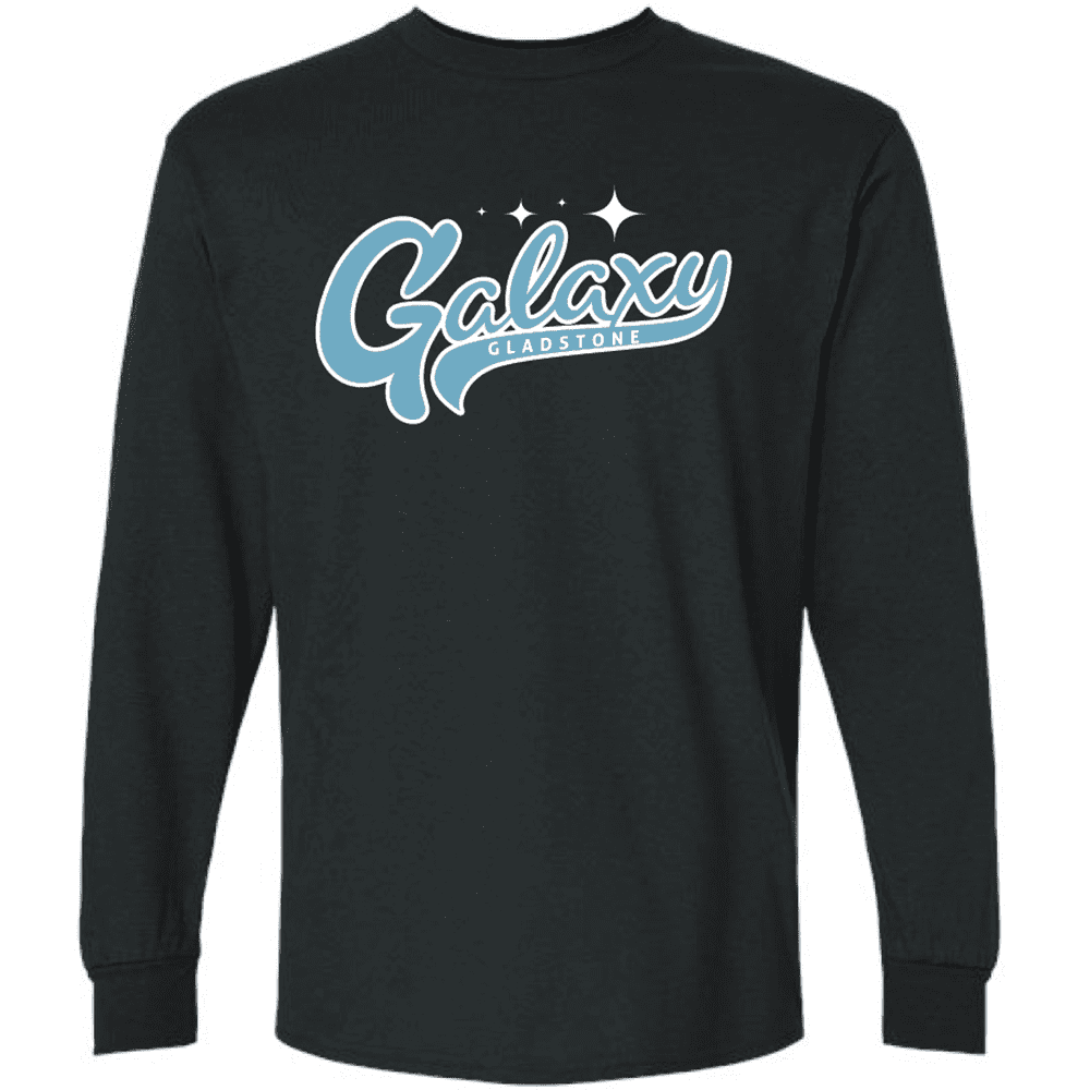 G240 Gildan Ultra Cotton Long Sleeve T-Shirt - Black